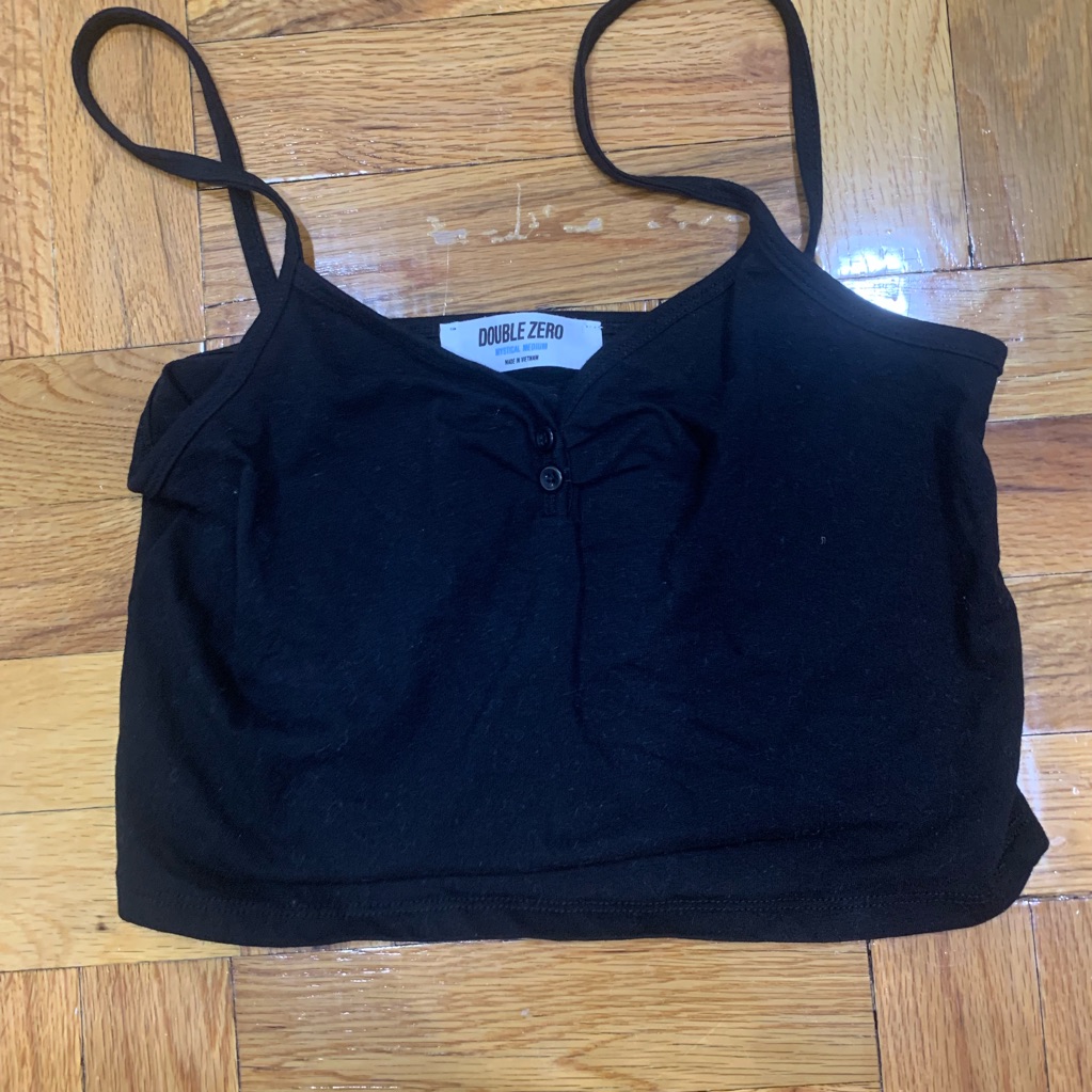 Double Zero Button Up Top